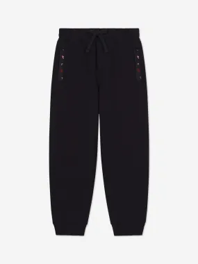 Dolce & Gabbana Boys Logo Joggers in Navy