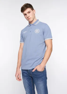 Duck & Cover Blue Keyaan Polo