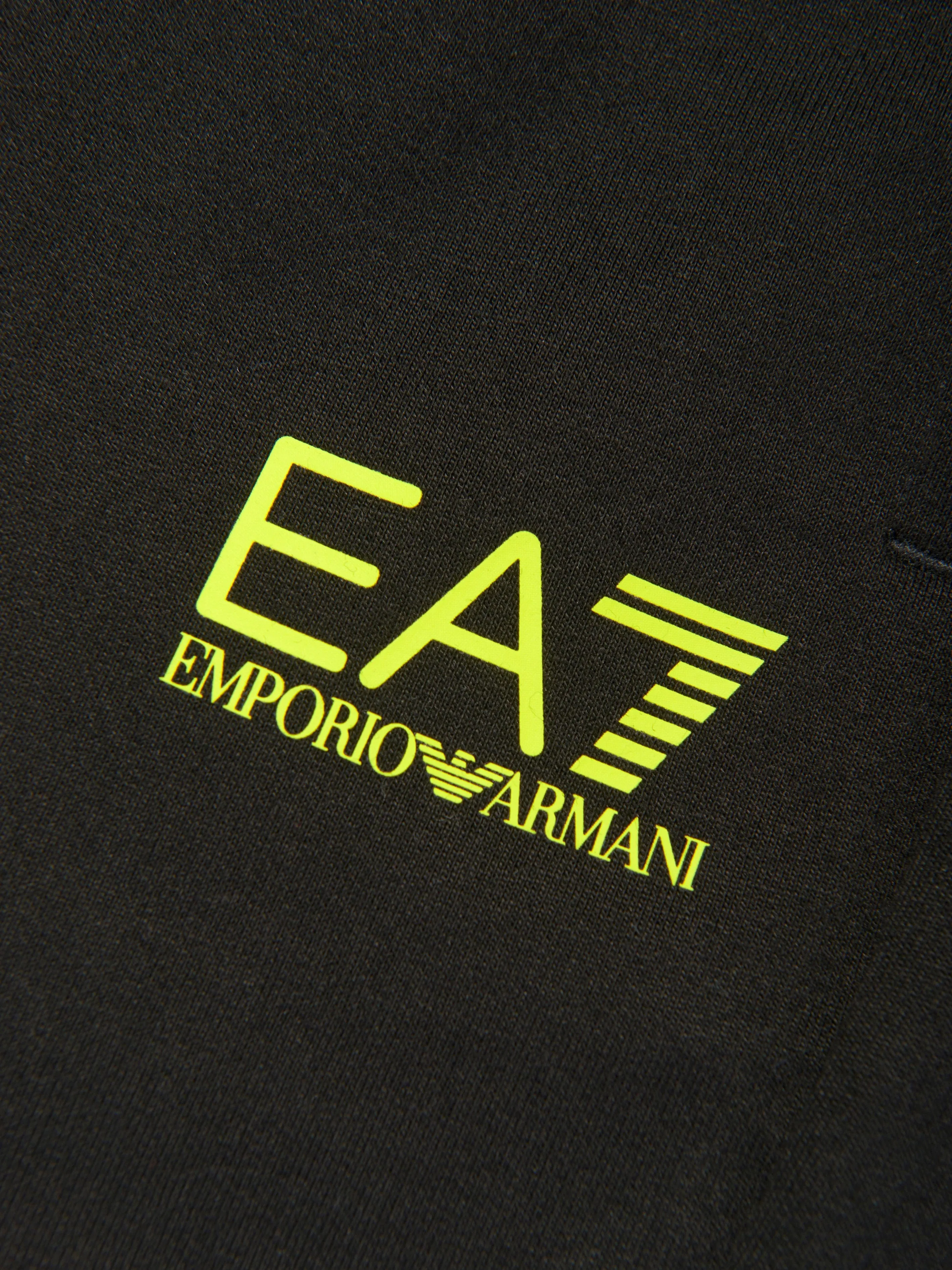 EA7 Emporio Armani Boys Logo Joggers in Black