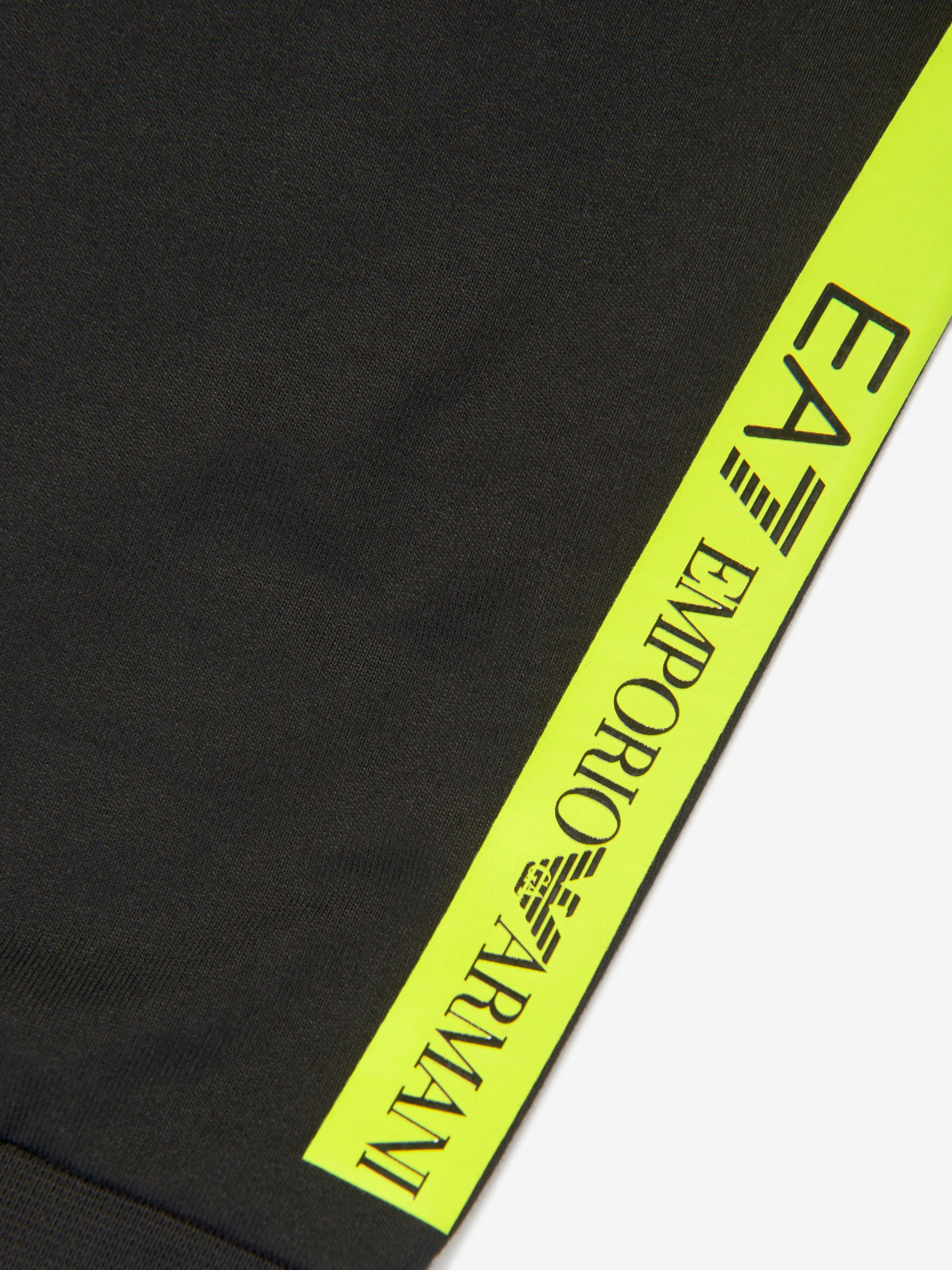 EA7 Emporio Armani Boys Logo Joggers in Black