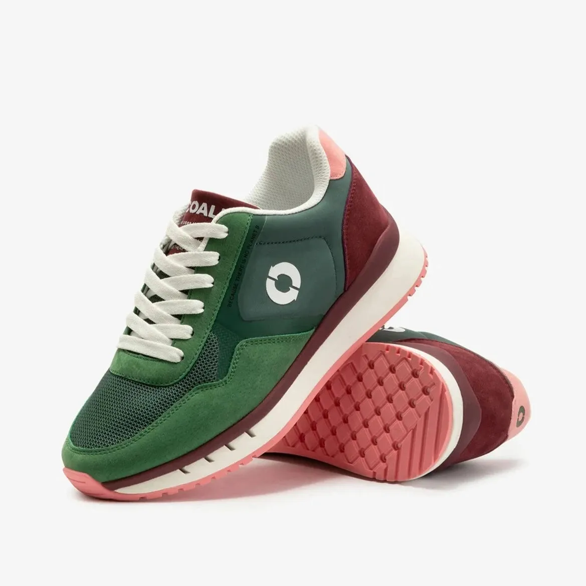 ECOALF | SNEAKERS MUJER | ZAPATILLAS CERVINO VERDE ESMERALDA | VERDE