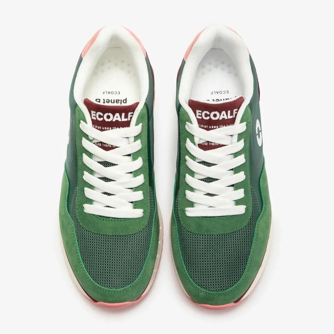 ECOALF | SNEAKERS MUJER | ZAPATILLAS CERVINO VERDE ESMERALDA | VERDE