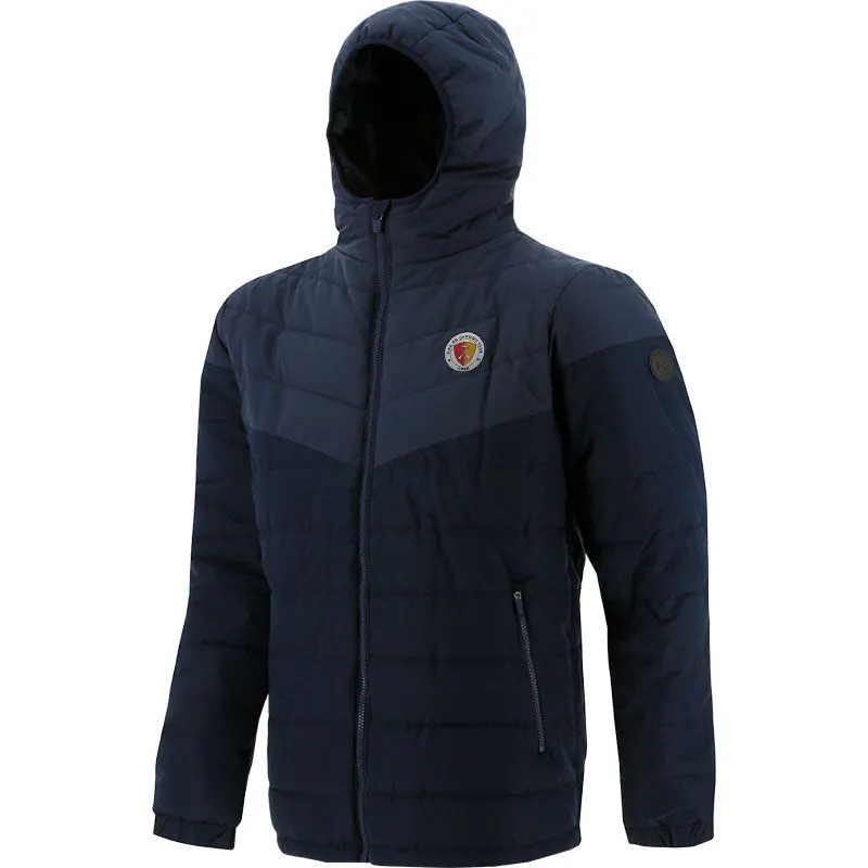 Eire Og Camogie Club Cork Kids' Maddox Hooded Padded Jacket