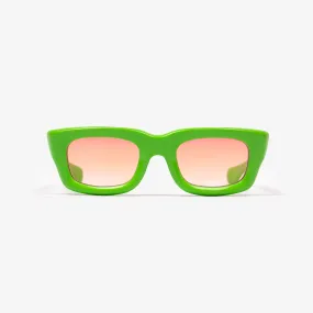 ELECTRIC GREEN STEEZIN SUNGLASSES