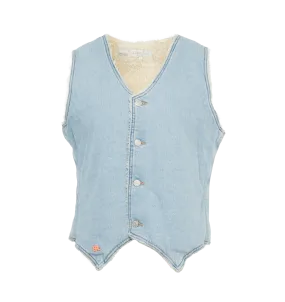 ERL X LEVI'S SHERPA DENIM VEST (MENS)