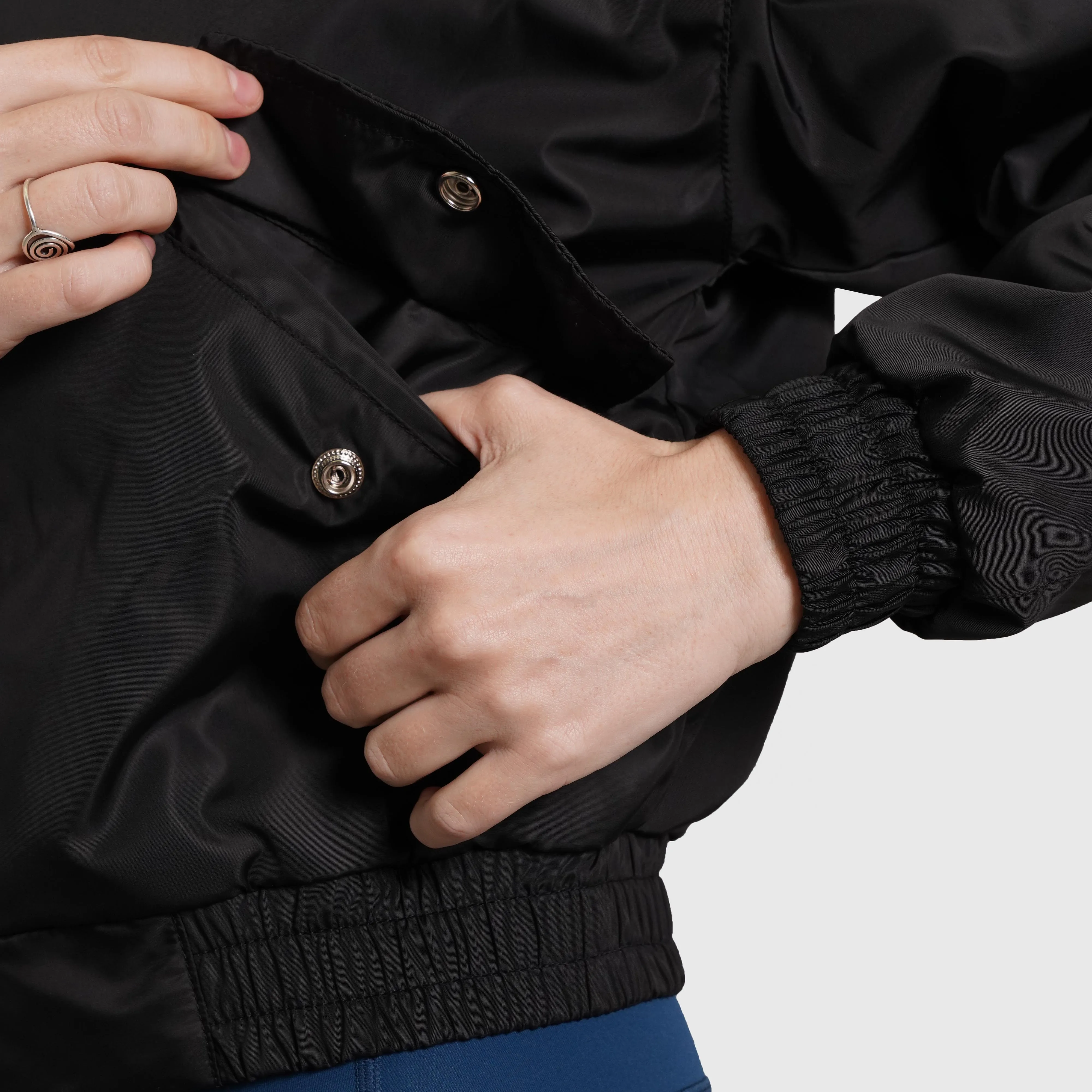 Essential Bomber Jacket (Black)