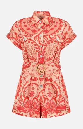    FARM RIO   Jaipur Red Romper