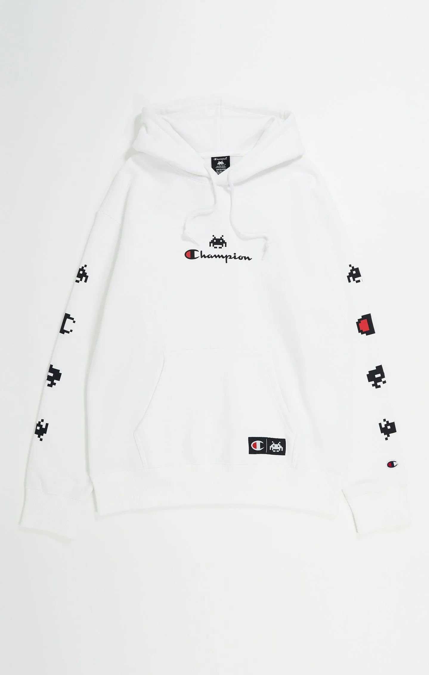 Fashion Lifestyle Champion x SPACE INVADERS Fleece Hoodie