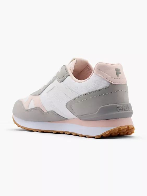 FILA  White/Grey/Pink Runer Trainers