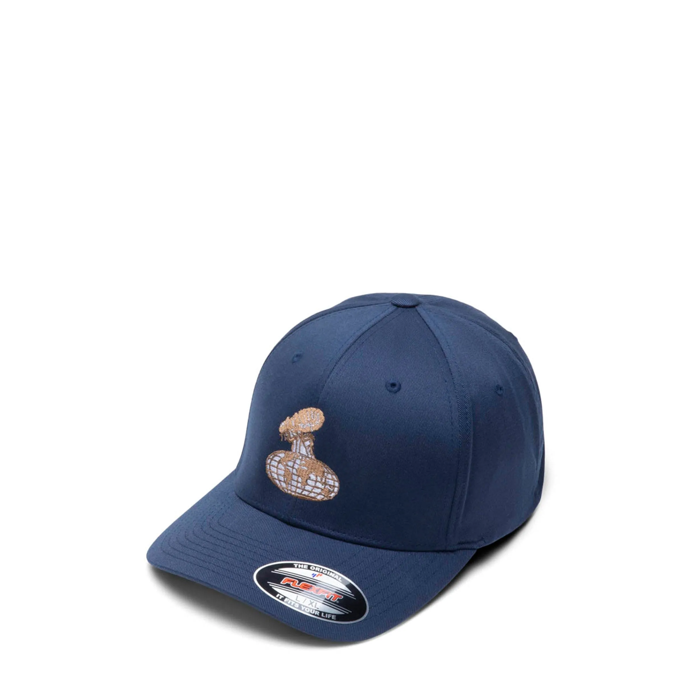 FLEA THE WORLD FLEXFIT HAT NAVY | Bodega