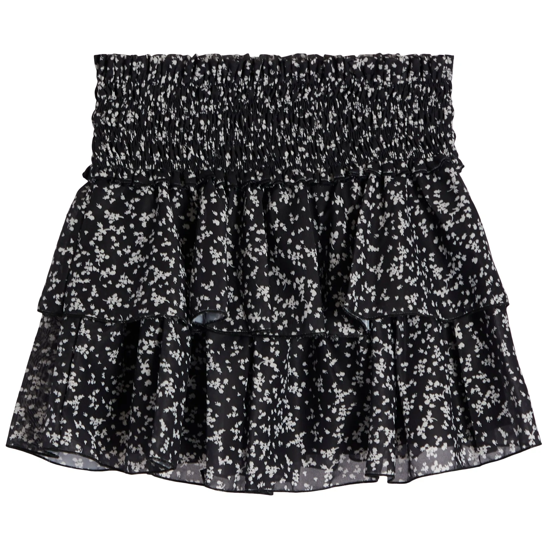 Floral Smock Skirt