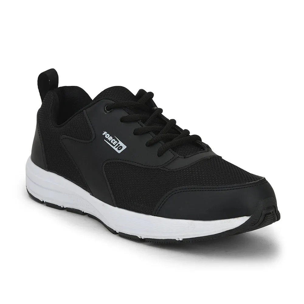 Force 10 Sports Lacing Shoes For Men (Black) SPRINT By Liberty