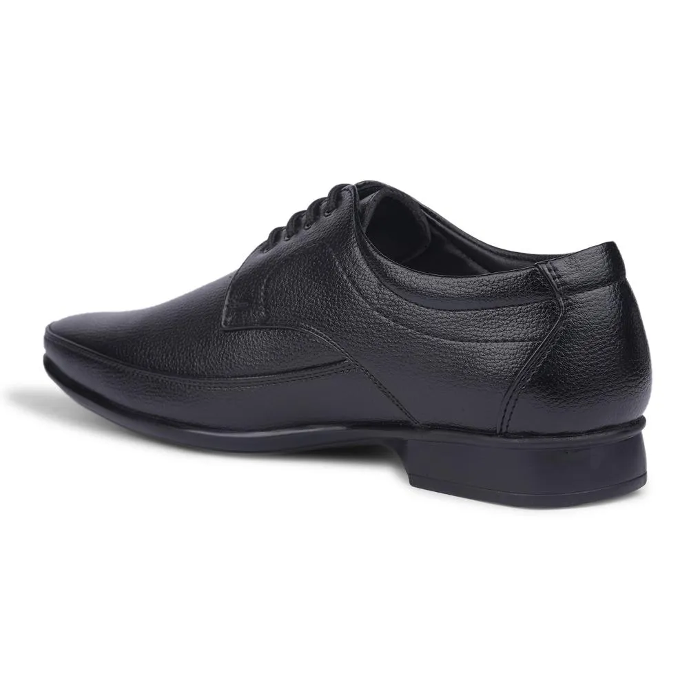 Fortune By Liberty Mens HIL-7 Black Formal Lacing Shoes