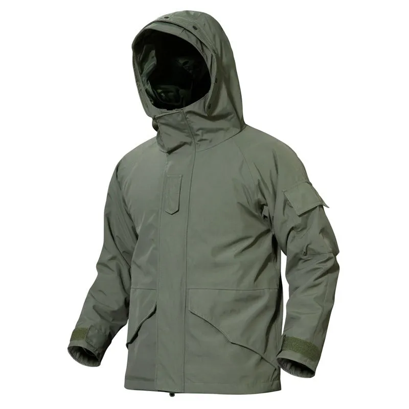 G8 Soft Shell Tactical Jacket Coat Military Fleece Hooded