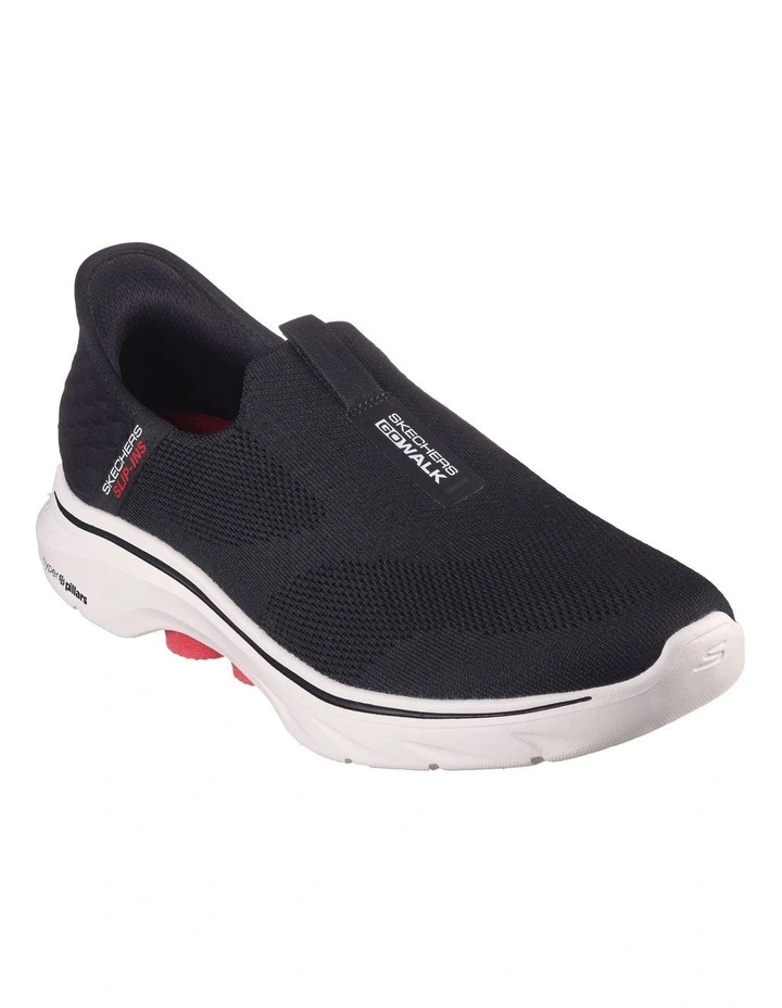 Go Walk 7 Easy On 2 Slip-Ins Sneakers in Black