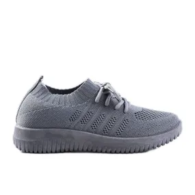 Gray children's Omaha sneakers grey