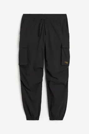 H&M Relaxed Fit Nylon Cargo Joggers