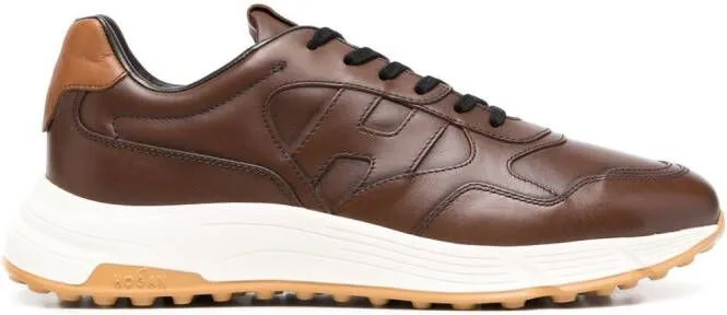 Hogan H383 low-top sneakers Brown