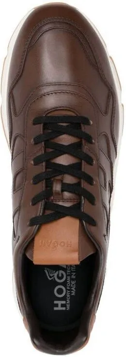 Hogan H383 low-top sneakers Brown