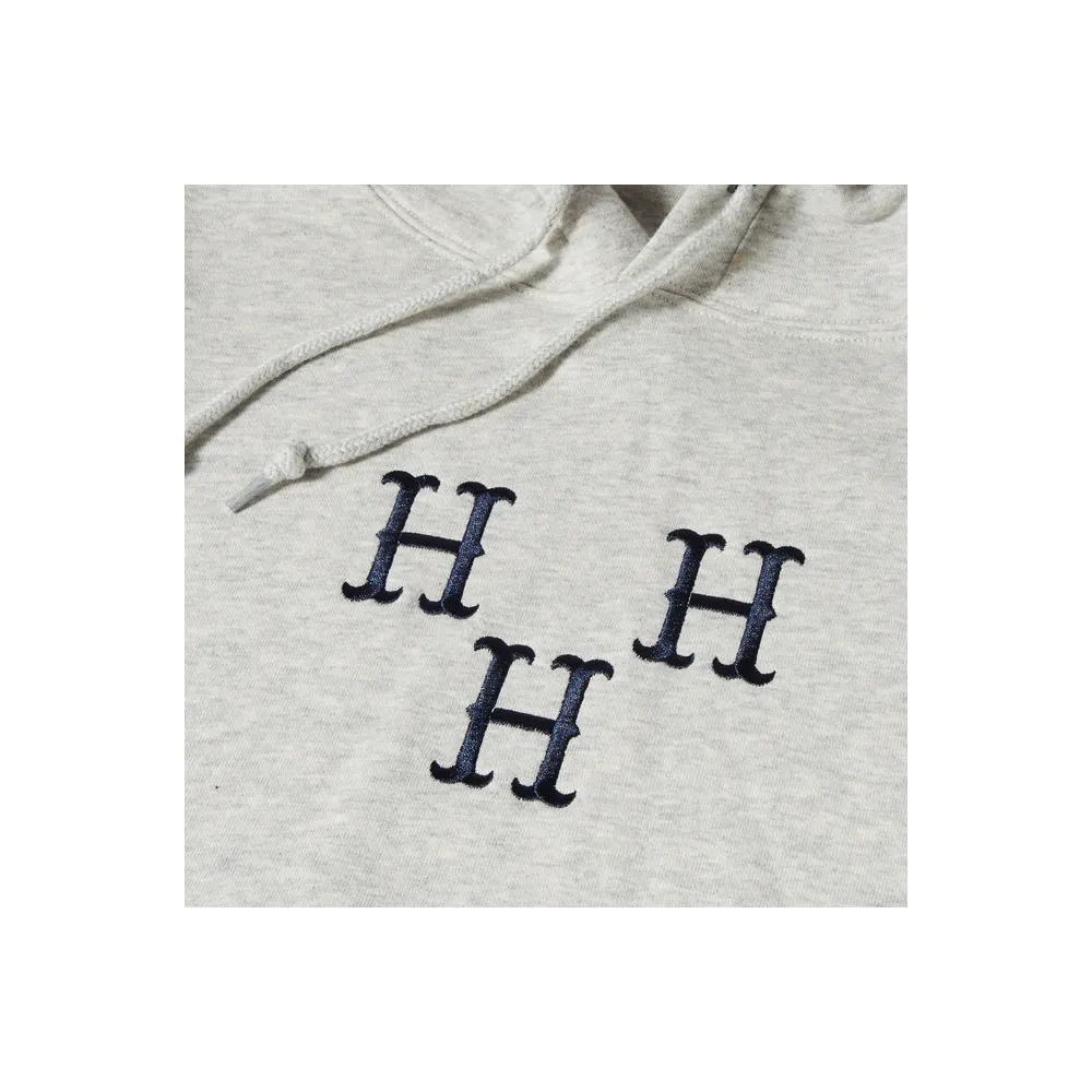 Huf Hat Trick Pullover Hoodie Heather Grey PF00615