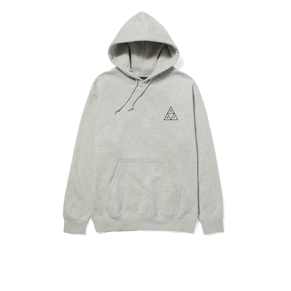 Huf Set Triple Triangle Pullover Hoodie Heather Grey PF00572