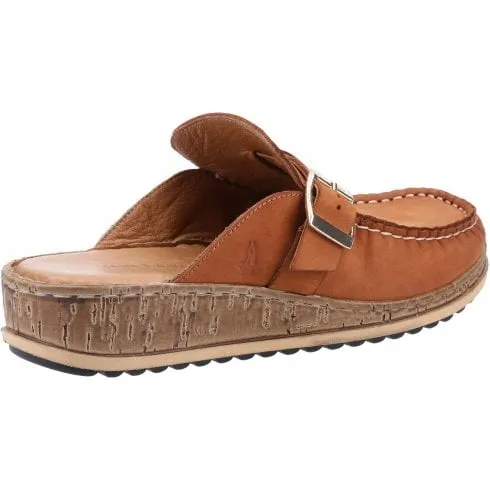 Hush Puppies Sorcha | Tan Nubuck | Women’s Mule Sandals