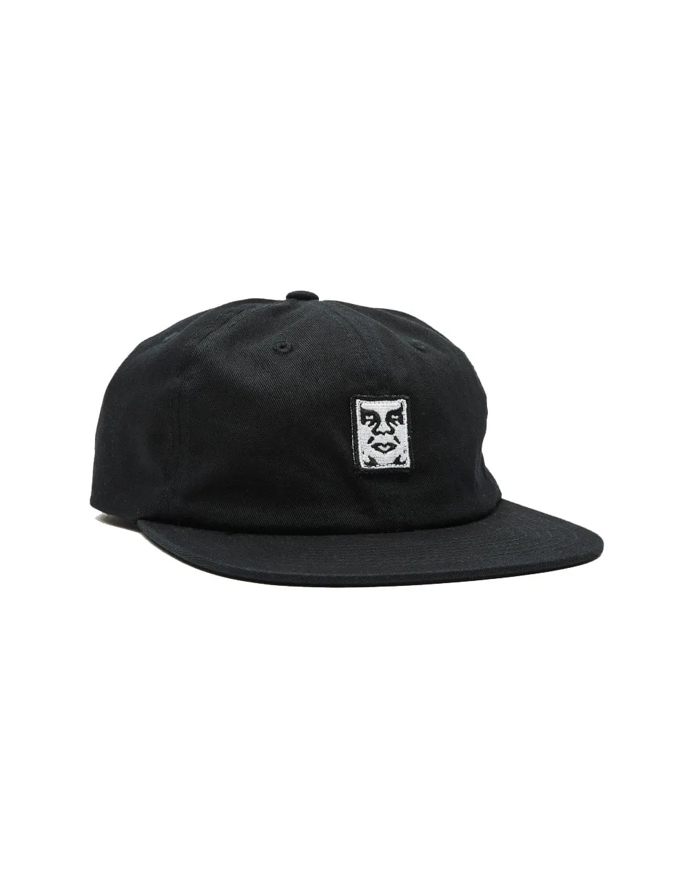 Icon Patch Panel Hat - Black