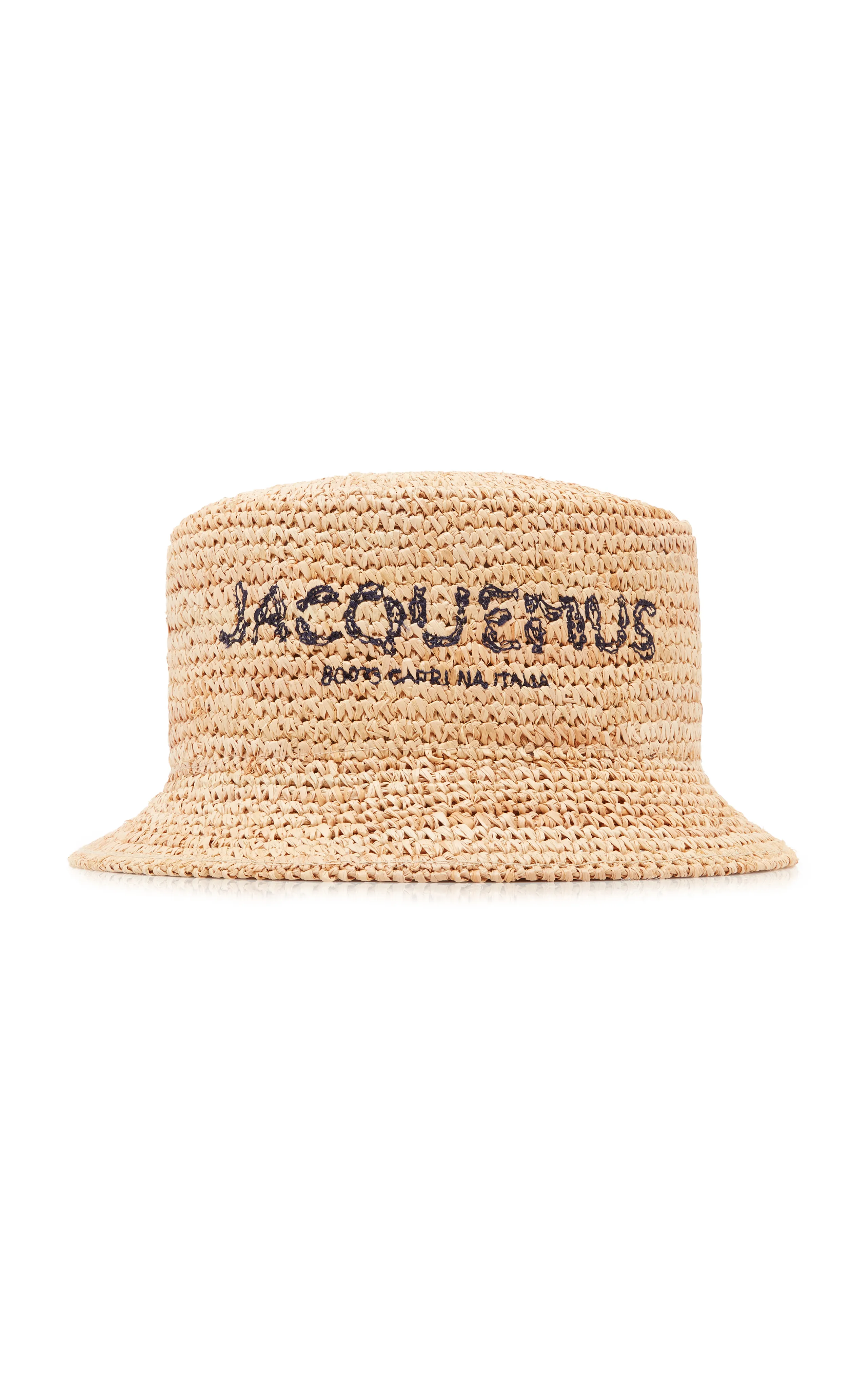 Jacquemus Pesco Raffia Bucket Hat