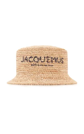 Jacquemus Pesco Raffia Bucket Hat