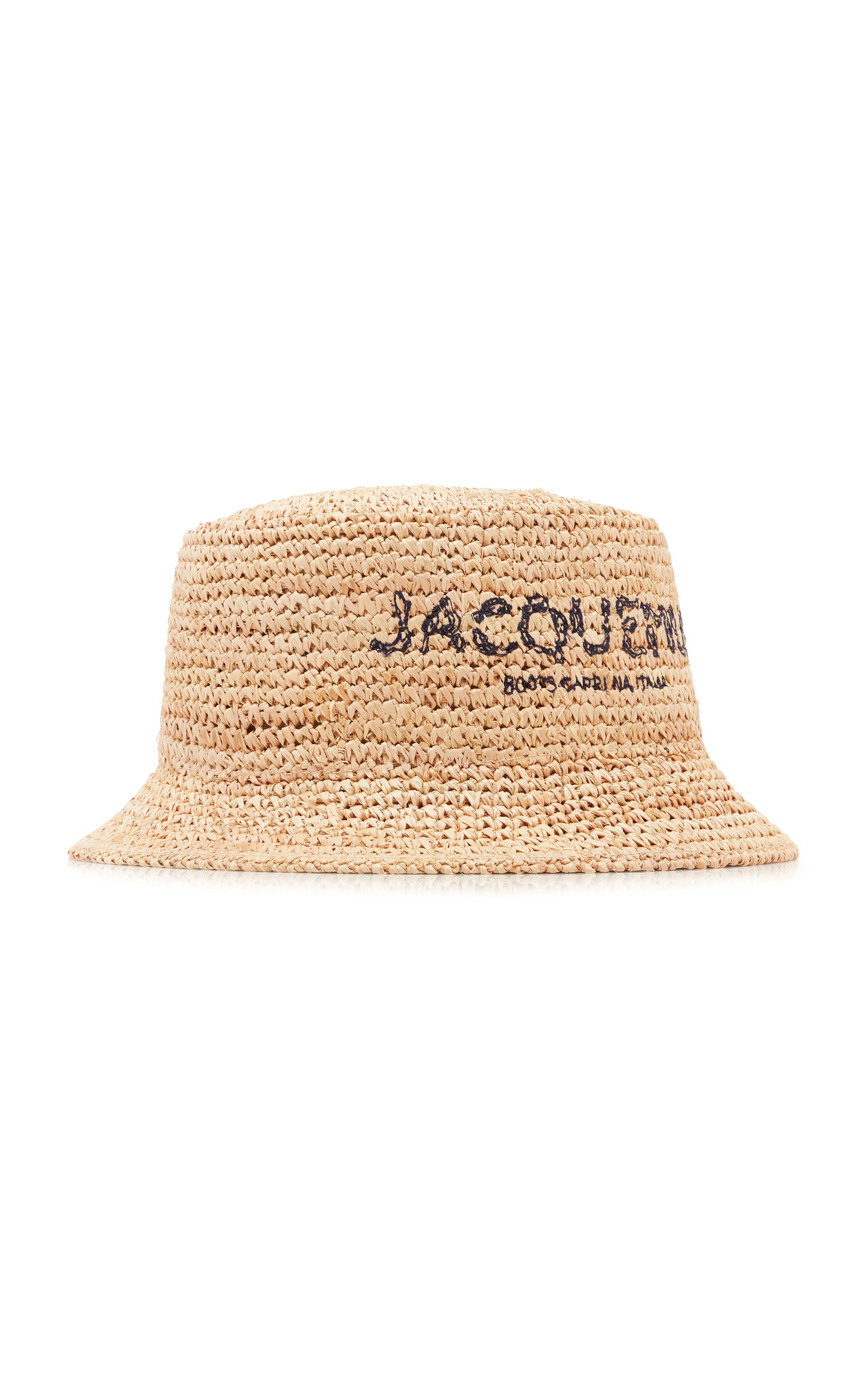 Jacquemus Pesco Raffia Bucket Hat