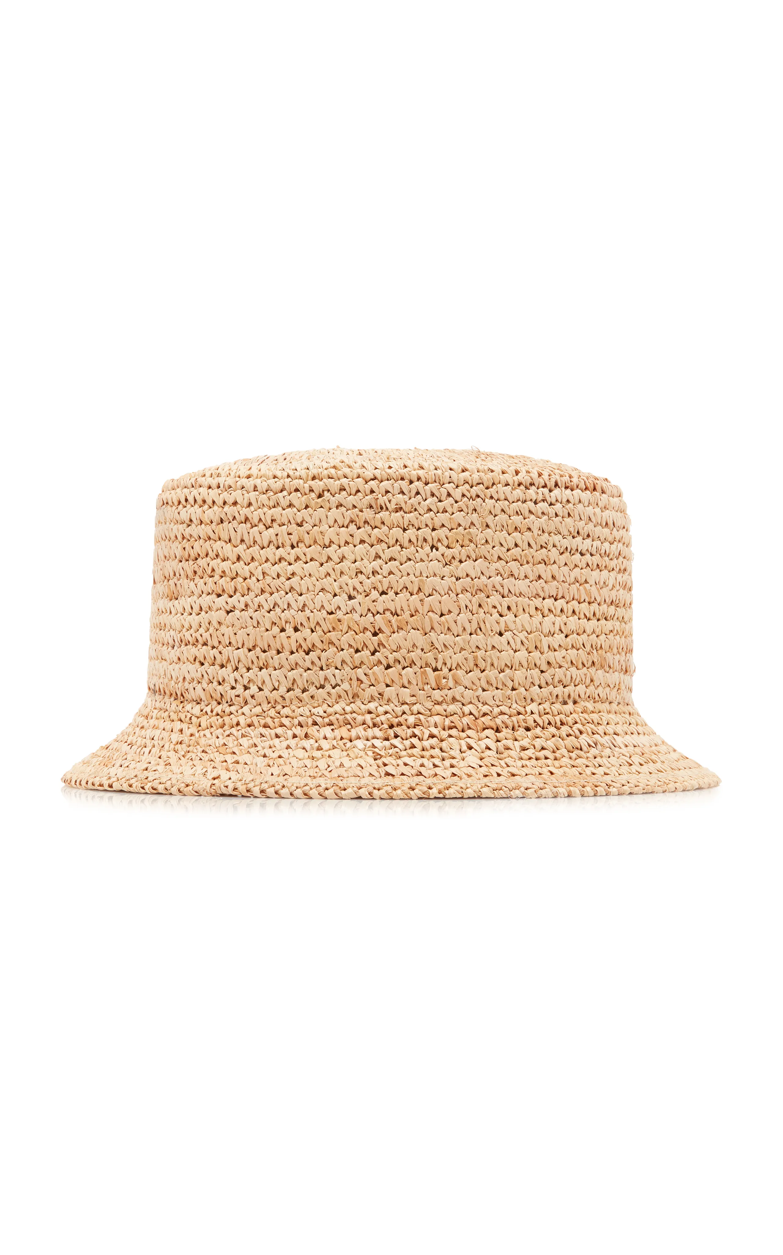 Jacquemus Pesco Raffia Bucket Hat