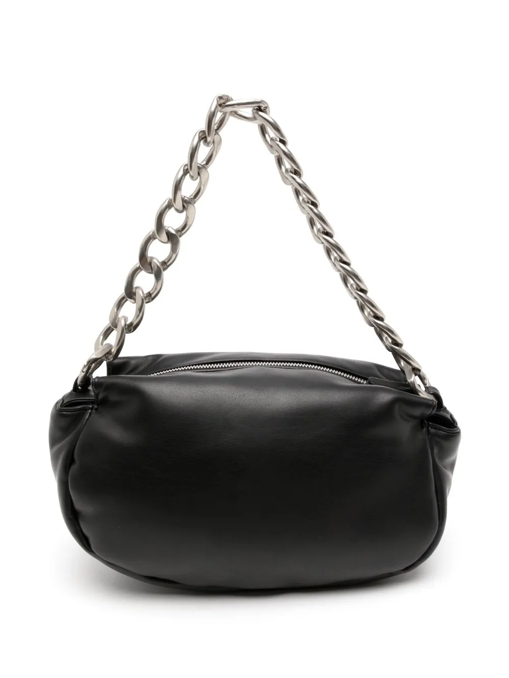 JNBY chain link-strap shoulder bag - Black