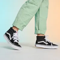 Journeys Vans Sk8-Hi Skate Shoe - Little Kid - Black