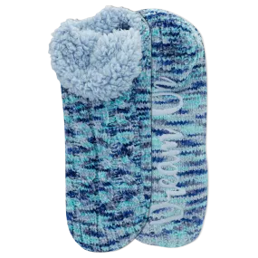 K.Bell Women's Soft & Dreamy Space Dyed Chenille Slipper Socks