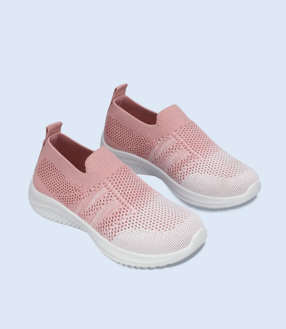 KG0082-PINK-Girls Casual Sneakers