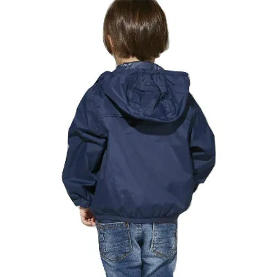 Kids Full Zip Packable Jacket