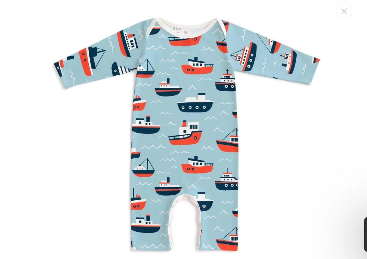 Kids Winter Water Factory Long-Sleeve Romper