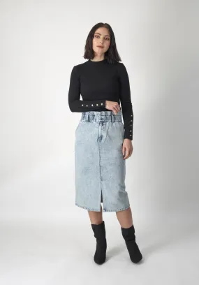 Knewe Beth Denim Skirt