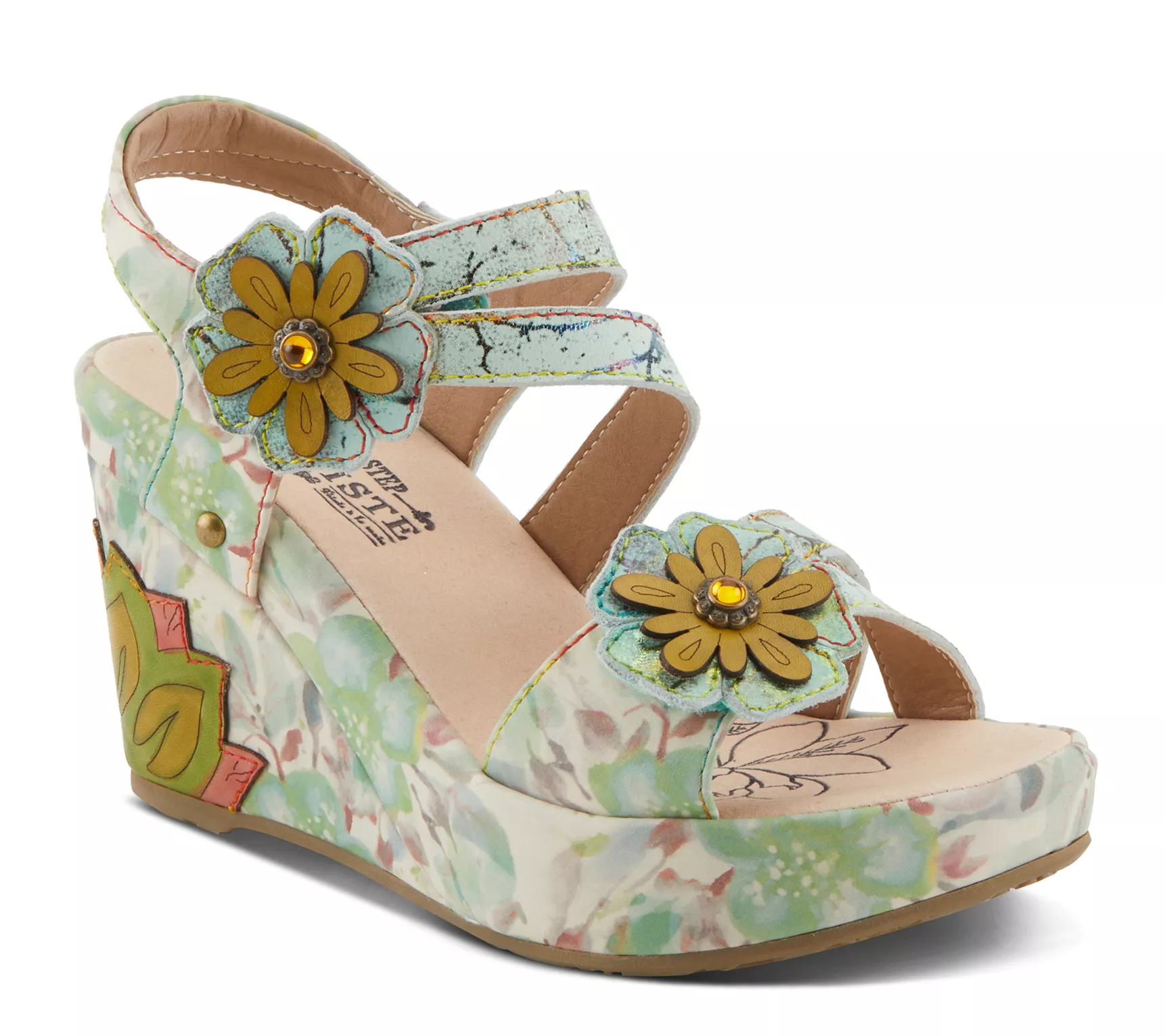 L'Artiste by Spring Step Wedge Sandals - Karnitsky