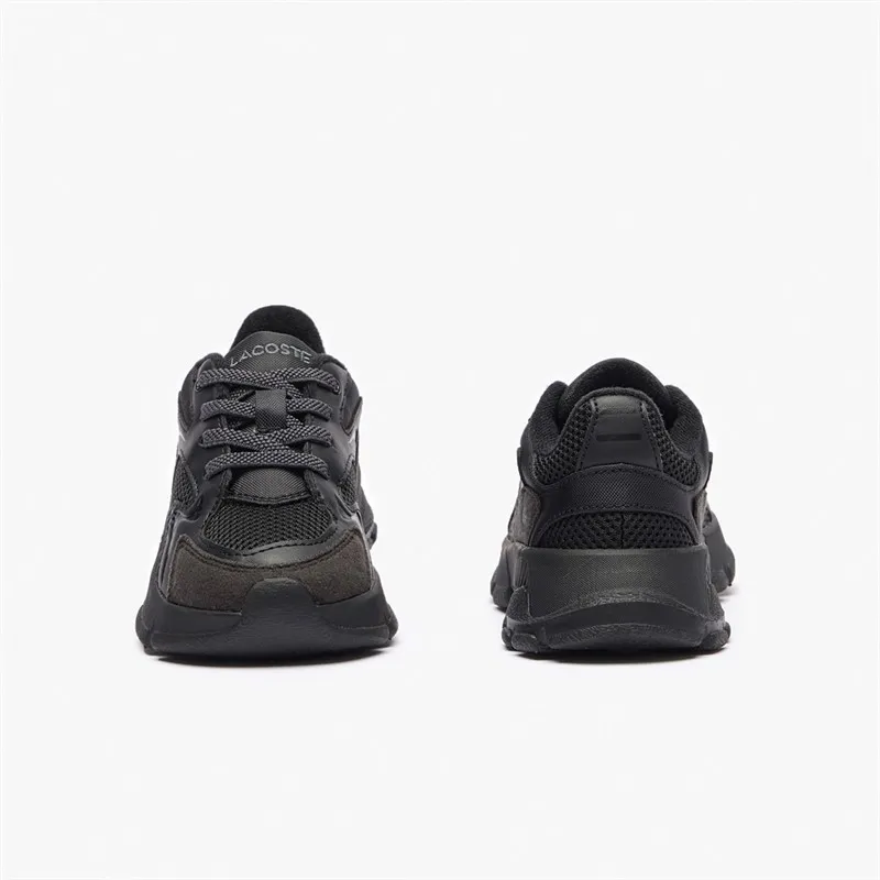 Lacoste Infant L003 Neo Trainers Black/Black