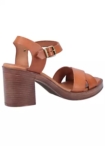 Ladies Brown Georgia Sandals by Hush Puppies | Look Again