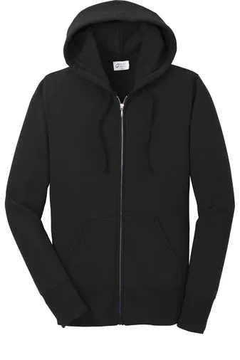 Ladies Port & Company  Core Fleece Full-Zip Hooded Sweatshirt