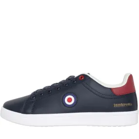 Lambretta Mens Pinball 2 Trainers Navy