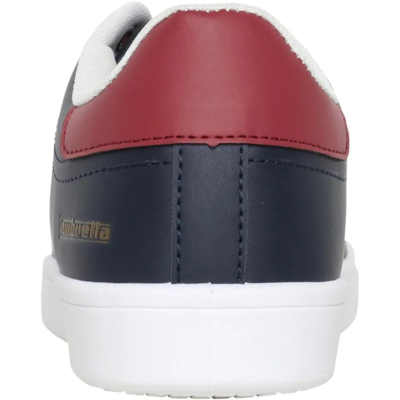 Lambretta Mens Pinball 2 Trainers Navy