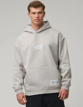 L&S Sport Oversized Hoodie in Moon | Hallensteins NZ