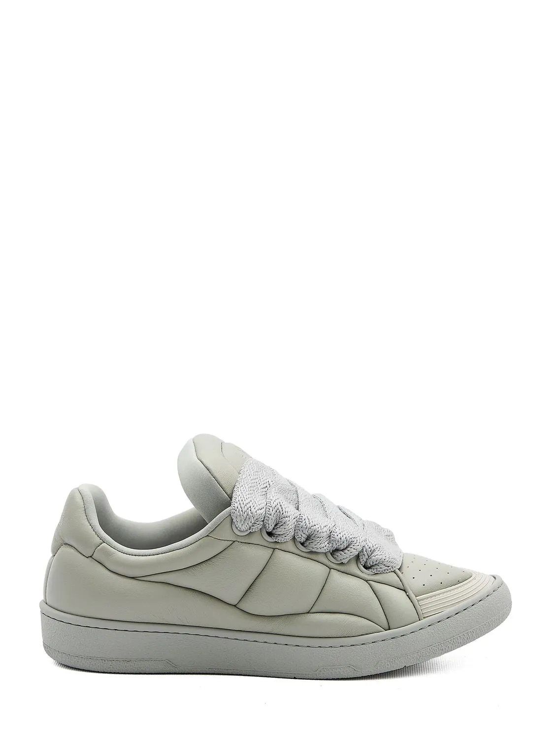 LANVIN Grey Curb XL Low Top Sneakers for Men - FW23 Collection