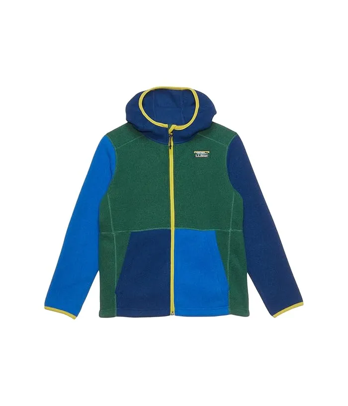 L.L.Bean Mountain Classic Fleece Hooded Colorblock (Big Kids)