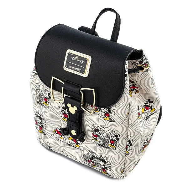 Loungefly x Disney Mickey Mouse Hardware Bow Backpack