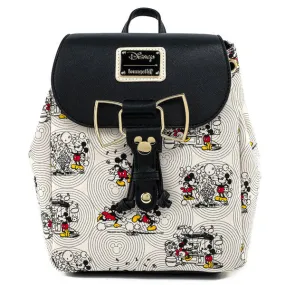 Loungefly x Disney Mickey Mouse Hardware Bow Backpack