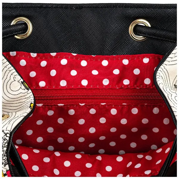 Loungefly x Disney Mickey Mouse Hardware Bow Backpack